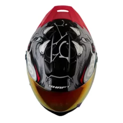 Casco Shaft 502sp Voltaire Gris Visor Revo Rojo 2 - ZONABIKER LA 21 4