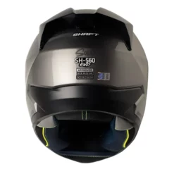Casco Shaft 560 Solid Gris Metalico Visor Iridium Azul 3 - ZONABIKER LA 21 5