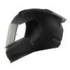 Casco Shaft 560 Solid Negro Gris Visor Iridium Silver