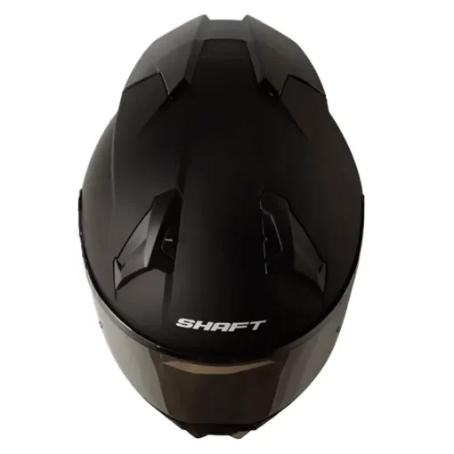Casco Shaft 560 Solid Negro Silver Visor Iridium Silver 2 - ZONABIKER LA 21 1