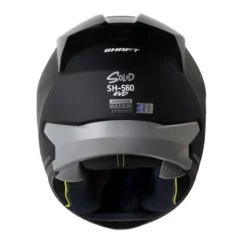 Casco Shaft 560 Solid Negro Silver Visor Iridium Silver 3 - ZONABIKER LA 21 4