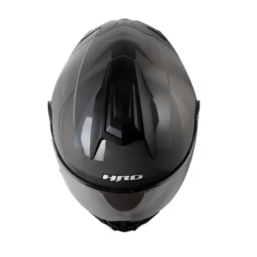 Casco Hro 3480dv Evo Rumble Gris Oscuro Visor Iridium Silver 2 - ZONABIKER LA 21 1