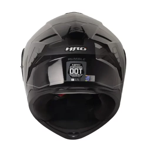 Casco Hro 3480dv Evo Rumble Gris Oscuro Visor Iridium Silver 3 - ZONABIKER LA 21 2