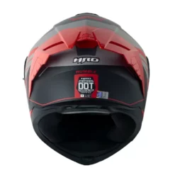 Casco Hro 3480dv Evo Rumble Gris Rojo Visor Iridium Rojo 3 - ZONABIKER LA 21 5