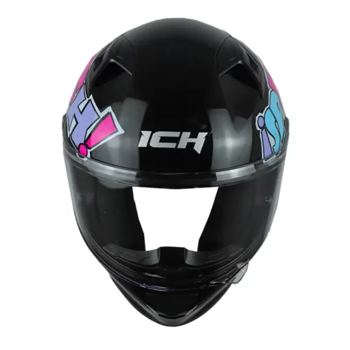Casco Ich 503 Magic Negro Lila 2 - ZONABIKER LA 21 1