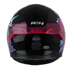 Casco Ich 503 Magic Negro Lila 3 - ZONABIKER LA 21 5