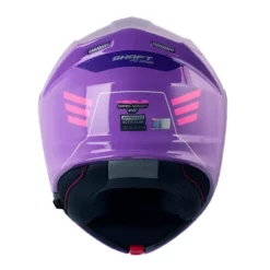 Casco Shaft Pro 4000Dv Evo Merlo Morado Fucsia Visor Iridium Morado 3 - ZONABIKER LA 21 5