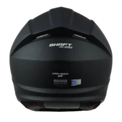 Casco Shaft Pro 4000Dv Evo Solid Negro Visor Iridium Azul 3 - ZONABIKER LA 21 5