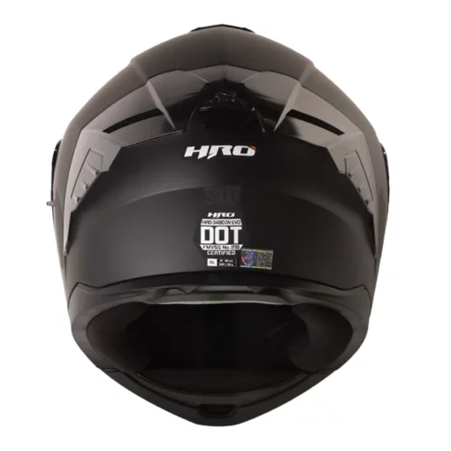 Casco Hro 3480dv Evo Solid Negro Gris Visor Smoke Claro Iridium Silver 3 - ZONABIKER LA 21 2