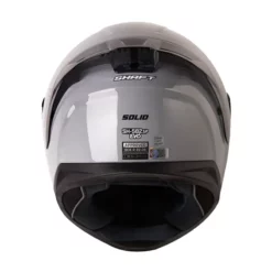 Casco Shaft 582Sp Evo Solid Gris Negro Visor Claro Iridium Silver 3 - ZONABIKER LA 21 5
