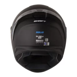 Casco Shaft 582Sp Evo Solid Negro Azul Visor Smoke Iridium Azul 3 - ZONABIKER LA 21 5