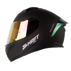 Casco Shaft 582Sp Evo Solid Negro Morado Claro Visor Iridium Morado
