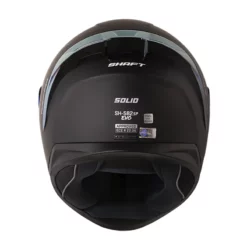 Casco Shaft 582Sp Evo Solid Negro Morado Claro Visor Iridium Morado 3 - ZONABIKER LA 21 5