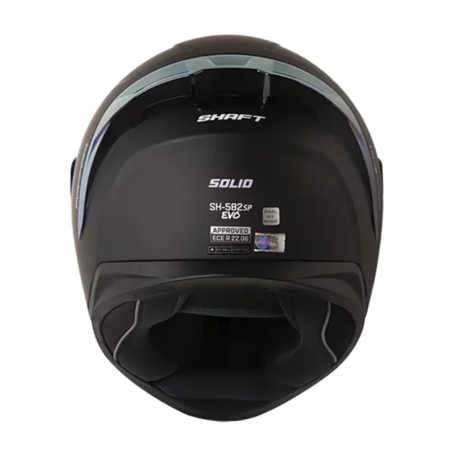 Casco Shaft 582Sp Evo Solid Negro Morado Claro Visor Iridium Morado 3 - ZONABIKER LA 21 2