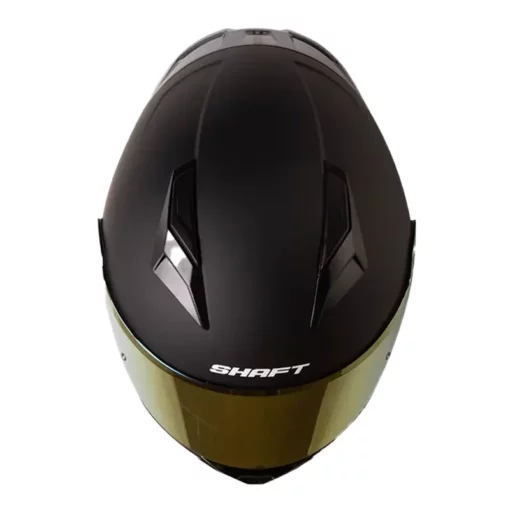 Casco Shaft 582Sp Evo Solid Negro Rojo Visor Iridium Rojo 2 - ZONABIKER LA 21 1