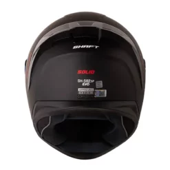 Casco Shaft 582Sp Evo Solid Negro Rojo Visor Iridium Rojo 3 - ZONABIKER LA 21 5