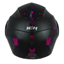 Casco Ich 3110 Air Forza Negro Fucsia Visor Smoke 3 - ZONABIKER LA 21 5