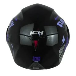 Casco Ich 3110 Speed Mast Negro Morado Visor Dorado 3 - ZONABIKER LA 21 5