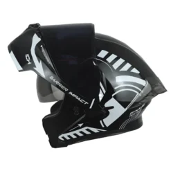 Casco Ich 3120 Color_Test Negro Blanco