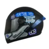 Casco Ich 501sp Arigato Negro Azul Visor Smoke