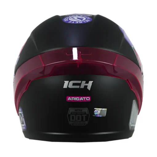 Casco Ich 501sp Arigato Negro Fucsia Visor Silver 3 - ZONABIKER LA 21 1