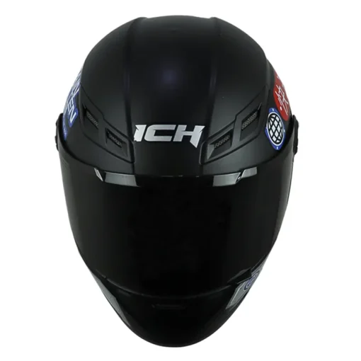 Casco Ich 501sp Arigato Negro Rojo Visor Smoke 2 - ZONABIKER LA 21 1