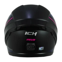 Casco Ich 501sp Deus Negro Fucsia Visor Smoke 3 - ZONABIKER LA 21 5