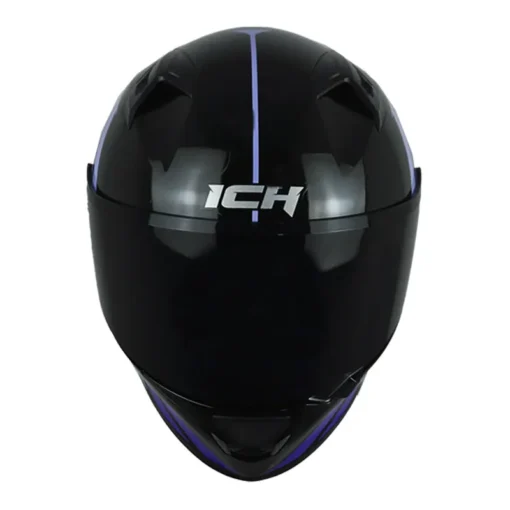 Casco Ich 503 Neza Negro Lila Visor Smoke 2 - ZONABIKER LA 21 1