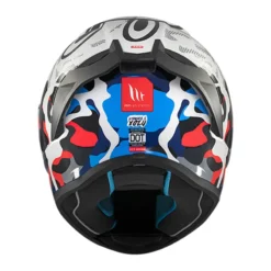 Casco Mt Stinger 2 Yozu A7 Blanco Azul 3 - ZONABIKER LA 21 5