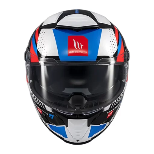 Casco Mt Thunder 4Sv Luminence A7 Blanco 2 - ZONABIKER LA 21 1