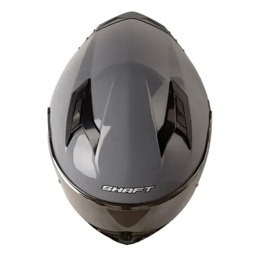 Casco Shaft 522sp Solid Gris Negro Visor Iridium Silver 2 - ZONABIKER LA 21 1