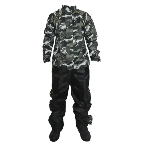 Impermeable Delatex Premium Camuflado Verde