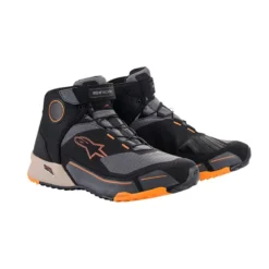 Botas Alpinestars Cr-X Drystar Negro Cafe Naranja