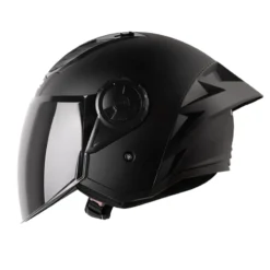 Casco Ls2 Of616 Solid Negro Visor Smoke