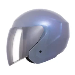 Casco Tech T10 Solid Camaleon Visor Iridium Silver