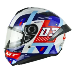 Casco Mt Targo S Sergio Garcia 2024 D7 Azul Rojo