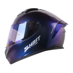 Casco Shaft 582Sp Evo Solid Camaleon Gris Visor Azul