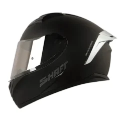 Casco Shaft 582Sp Evo Solid Negro Gris Visor Silver